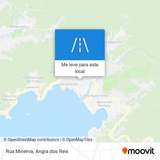 Rua Minerva mapa
