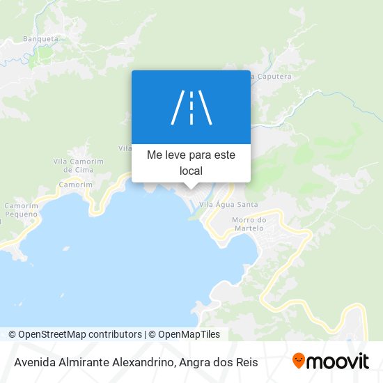 Avenida Almirante Alexandrino mapa