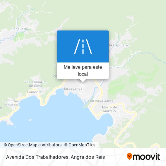 Avenida Dos Trabalhadores mapa