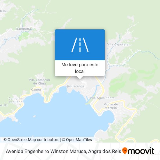 Avenida Engenheiro Winston Maruca mapa