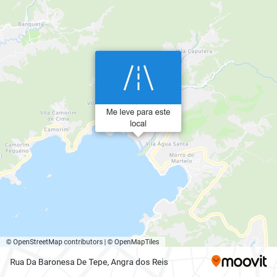 Rua Da Baronesa De Tepe mapa