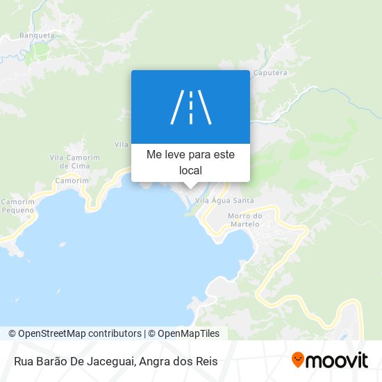 Rua Barão De Jaceguai mapa