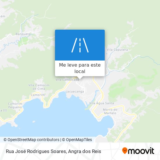 Rua José Rodrigues Soares mapa