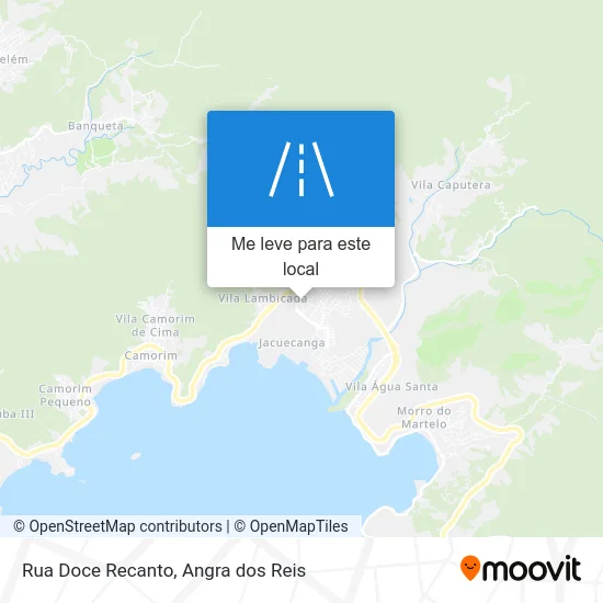 Rua Doce Recanto mapa