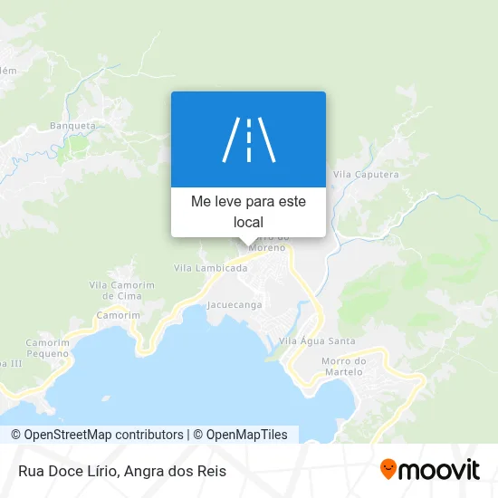 Rua Doce Lírio mapa