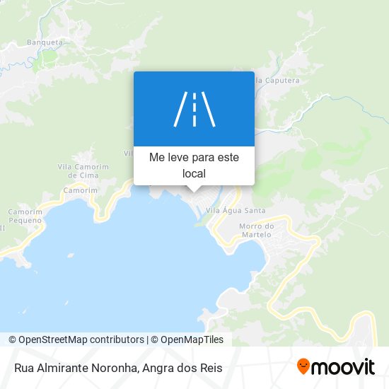 Rua Almirante Noronha mapa