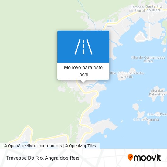 Travessa Do Rio mapa