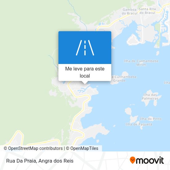 Rua Da Praia mapa
