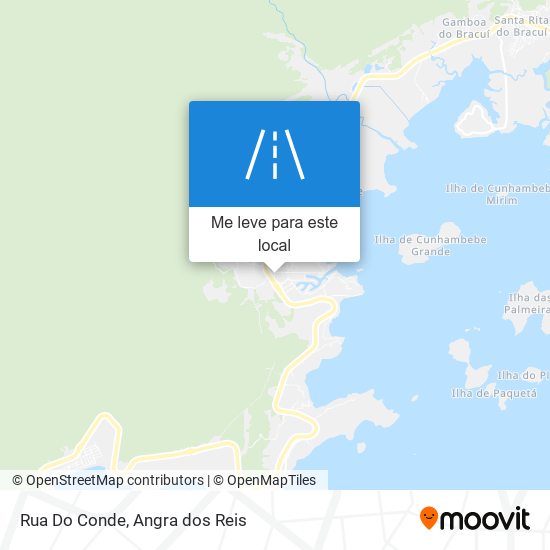 Rua Do Conde mapa