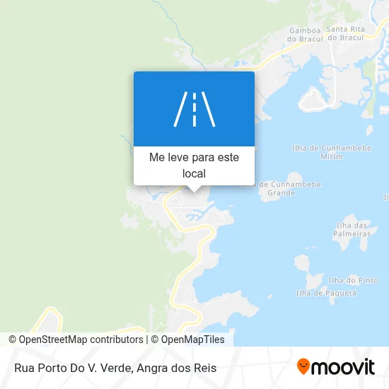 Rua Porto Do V. Verde mapa