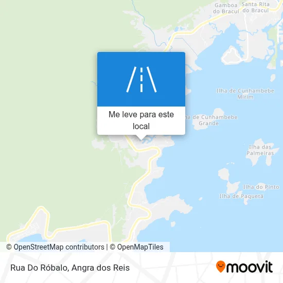 Rua Do Róbalo mapa