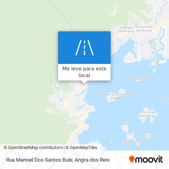 Rua Manoel Dos Santos Bule mapa