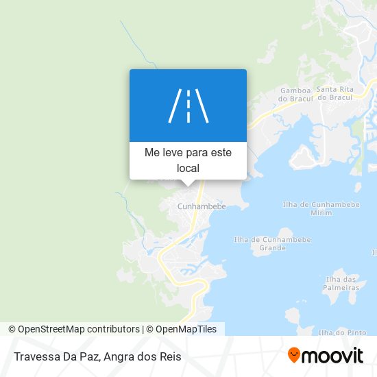 Travessa Da Paz mapa