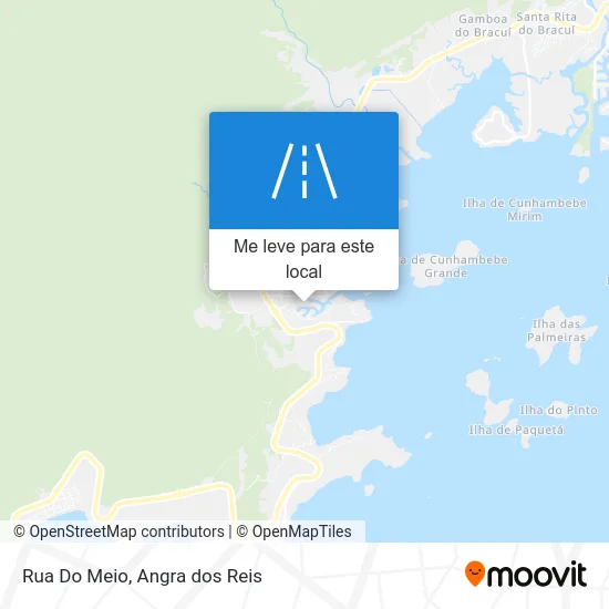 Rua Do Meio mapa