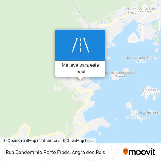 Rua Condominio Porto Frade mapa