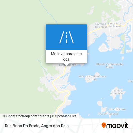 Rua Brisa Do Frade mapa