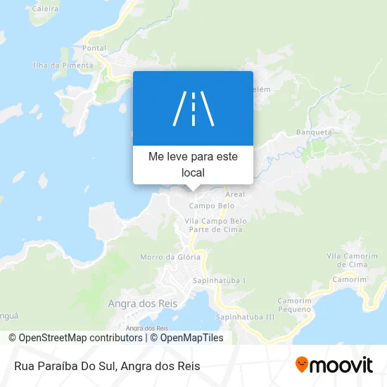 Rua Paraíba Do Sul mapa