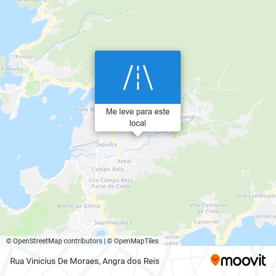 Rua Vinicius De Moraes mapa