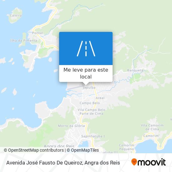 Avenida José Fausto De Queiroz mapa