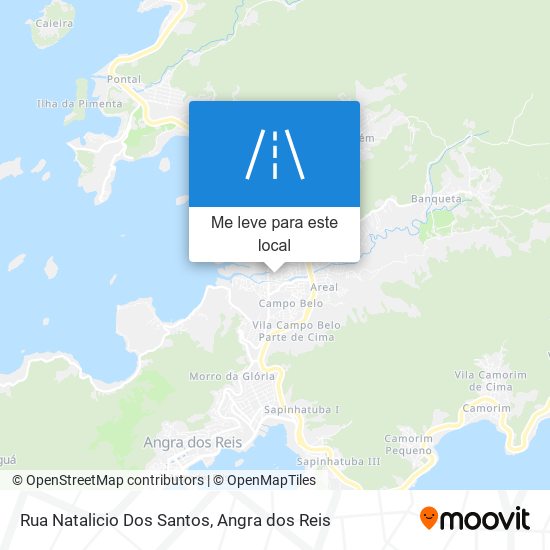 Rua Natalicio Dos Santos mapa