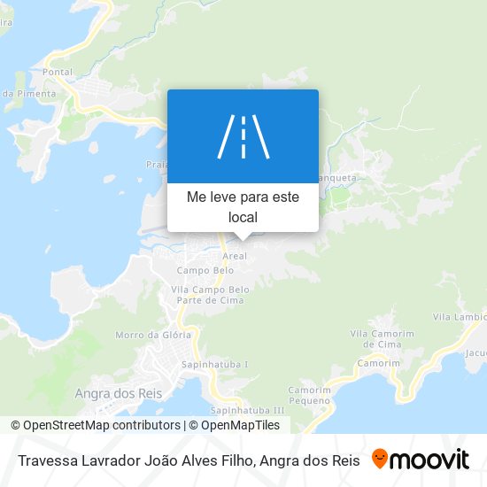 Travessa Lavrador João Alves Filho mapa