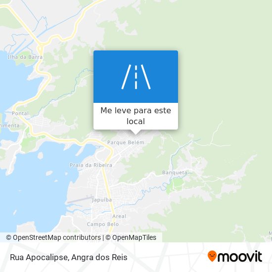 Rua Apocalipse mapa