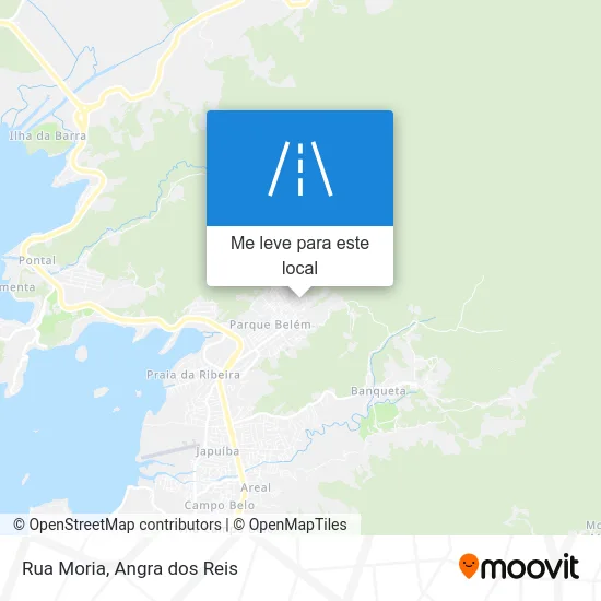 Rua Moria mapa
