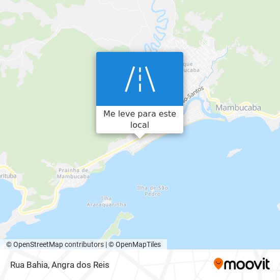 Rua Bahia mapa