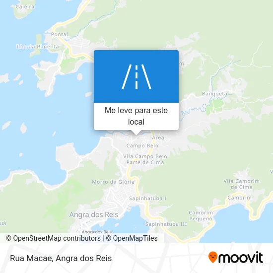 Rua Macae mapa