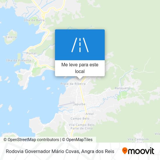 Rodovia Governador Mário Covas mapa