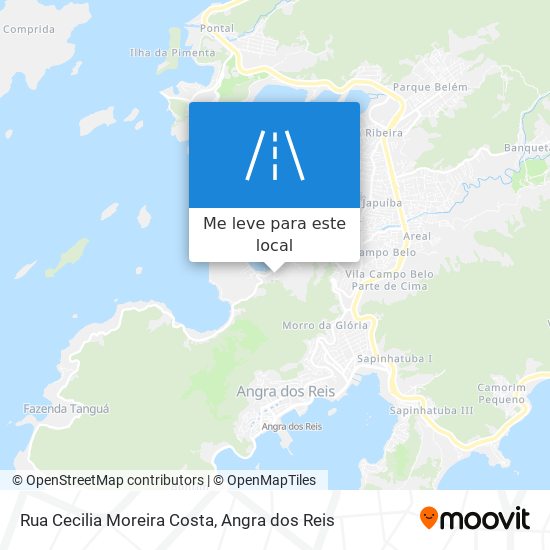 Rua Cecilia Moreira Costa mapa