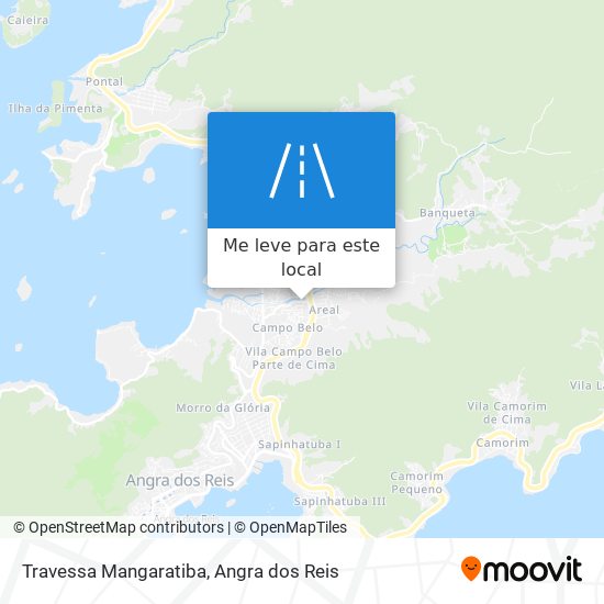 Travessa Mangaratiba mapa