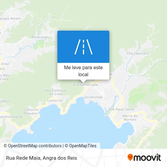 Rua Rede Maia mapa