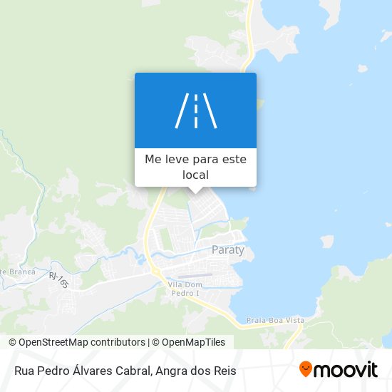 Rua Pedro Álvares Cabral mapa