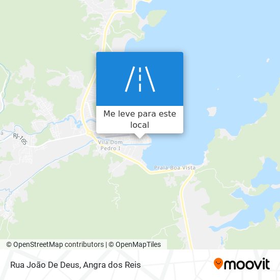 Rua João De Deus mapa
