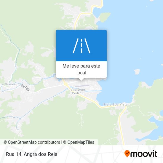Rua 14 mapa