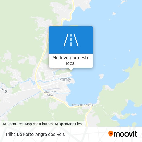 Trilha Do Forte mapa