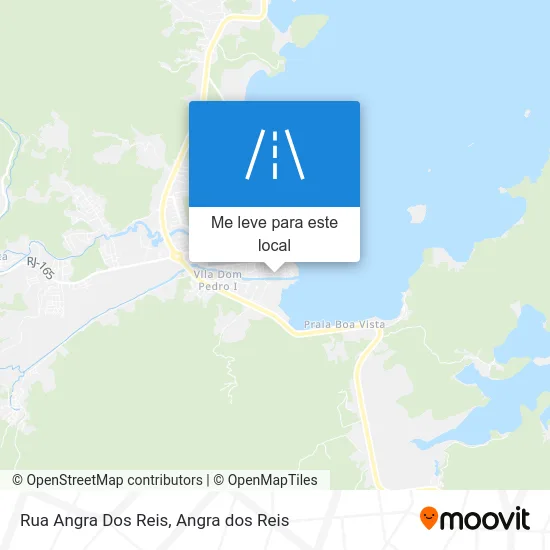 Rua Angra Dos Reis mapa
