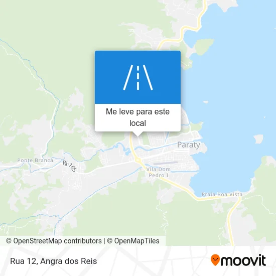 Rua 12 mapa