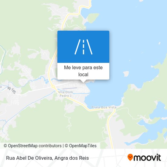 Rua Abel De Oliveira mapa
