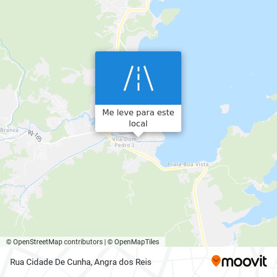 Rua Cidade De Cunha mapa