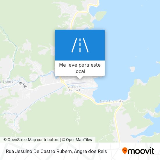 Rua Jesuíno De Castro Rubem mapa