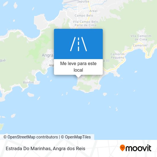 Estrada Do Marinhas mapa