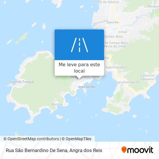 Rua São Bernardino De Sena mapa