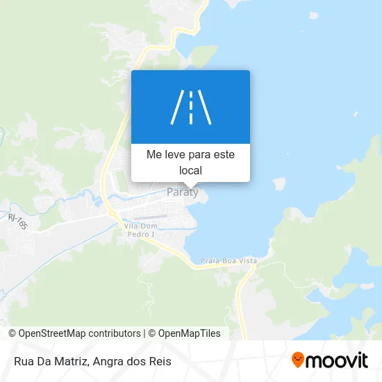 Rua Da Matriz mapa