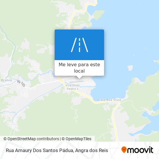 Rua Amaury Dos Santos Pádua mapa