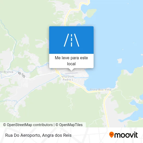 Rua Do Aeroporto mapa