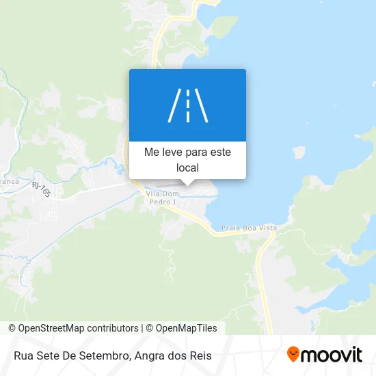 Rua Sete De Setembro mapa