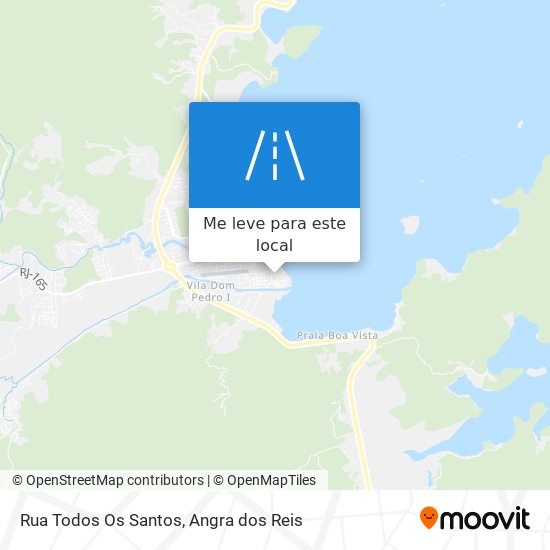 Rua Todos Os Santos mapa