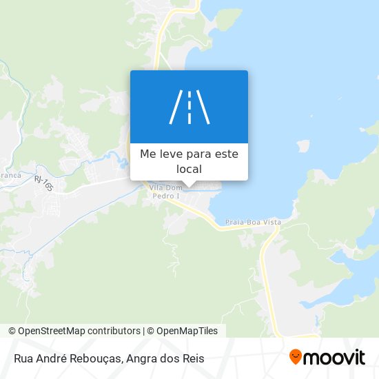 Rua André Rebouças mapa